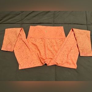 Buffbunny Gold Shimmer Leggings - Size Medium